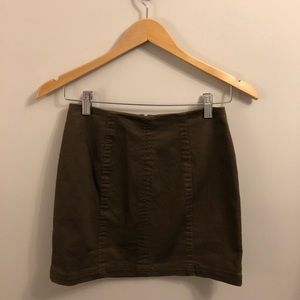Wild Honey HighWaisted Mini Skirt